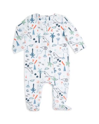Aden and Anais Unisex Dinosaur Print Footie - Baby