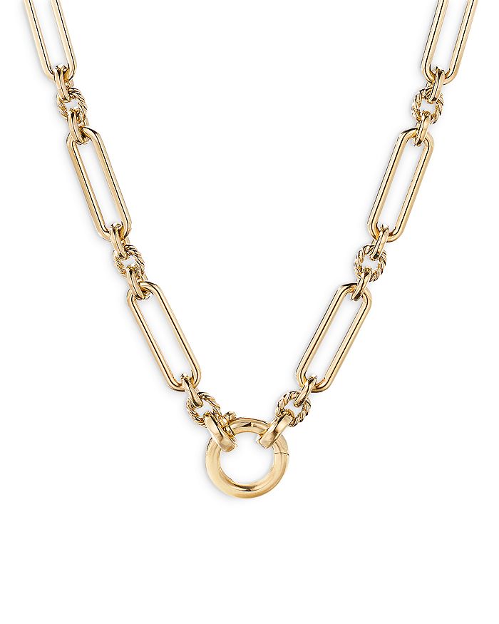 David Yurman - Lexington Chain Necklace in 18K Yellow Gold, 18"