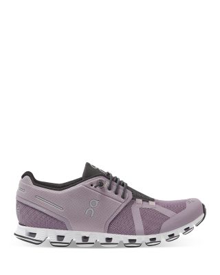 purple designer sneakers