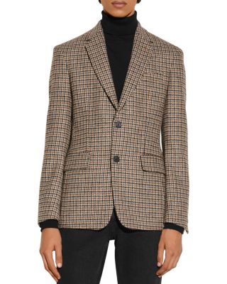 Sandro Fox Wool Houndstooth Suit Jacket | Bloomingdale's