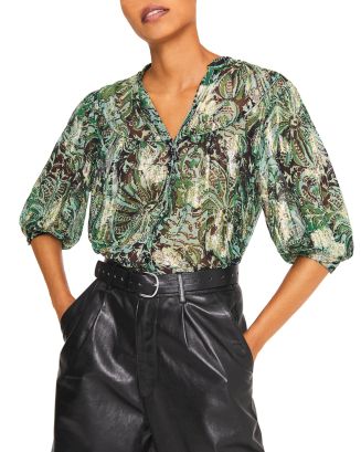 ba&sh quincy blouse