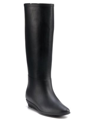 ladies navy wellington boots