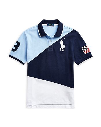 Ralph Lauren Boys' Big Pony Cotton Polo Shirt - Big Kid | Bloomingdale's