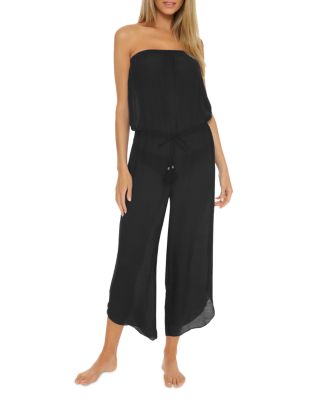 becca strapless jumpsuit