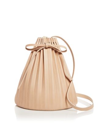 Mansur Gavriel Pleated Leather Tote
