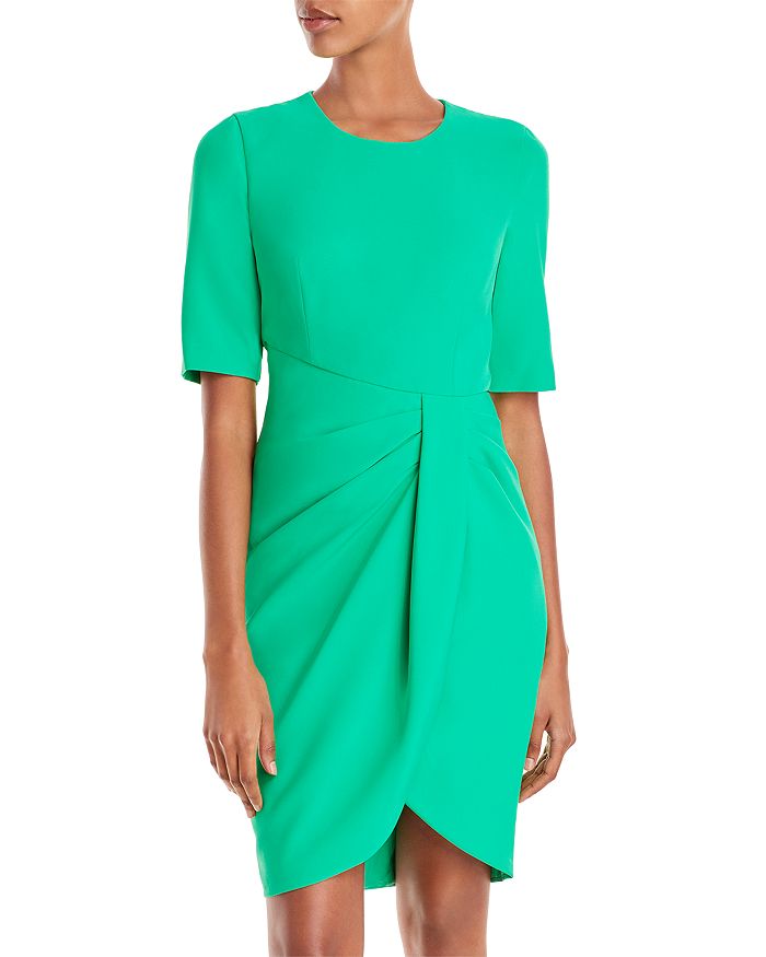 Black halo green dress 2025