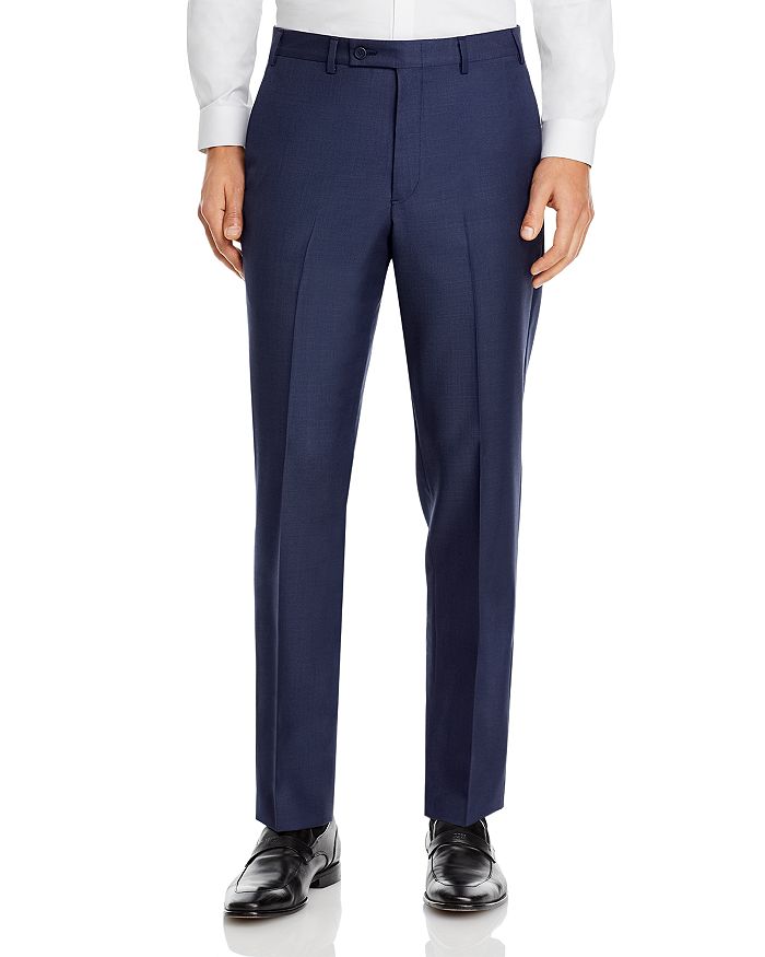 The Men's Store At Bloomingdale's Sharkskin Classic Fit Dress Pants - 100% Exclusive In French Blue
