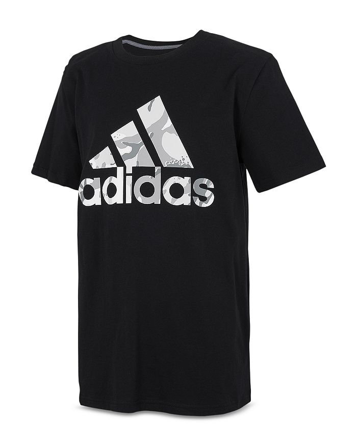 Adidas Boys' Camo Logo Tee - Big Kid | Bloomingdale's