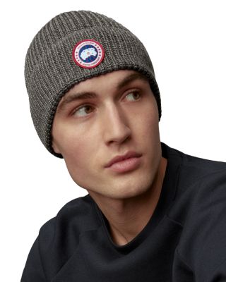 Arctic Disc Merino Wool Ribbed Toque