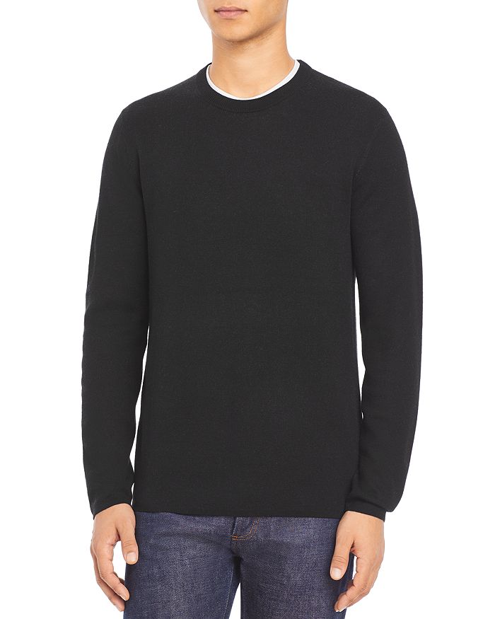 Theory Arnaud Erhart Wool Crew Neck Sweater | Bloomingdale's