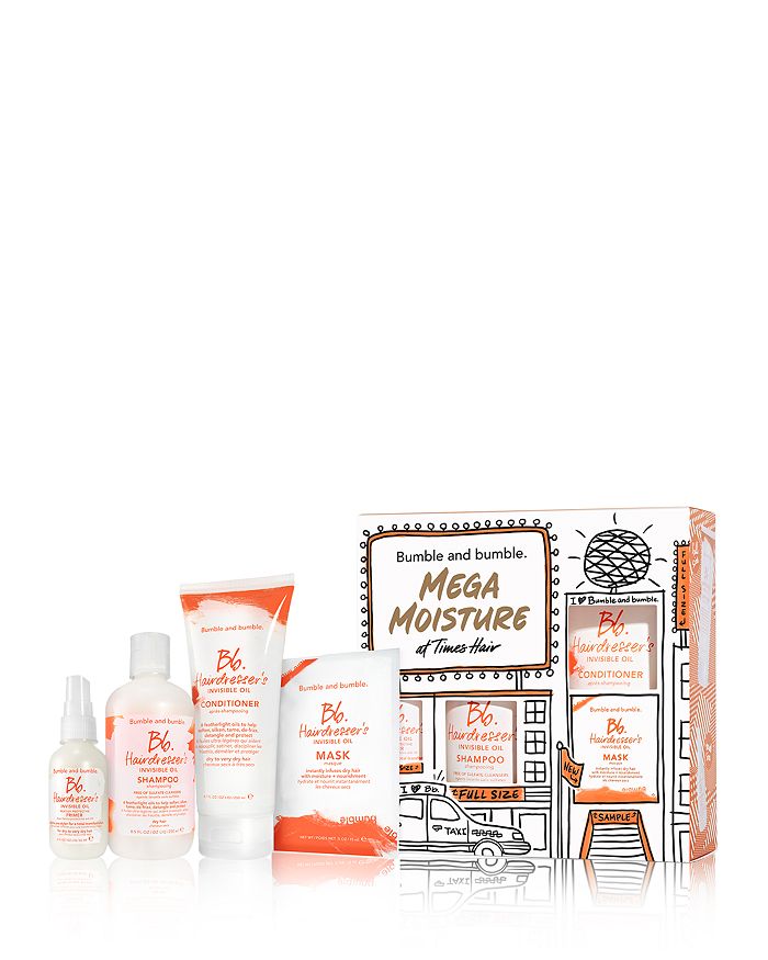Bumble And Bumble Mega Moisture Hairdresser's Invisible Oil Set ($78 Value)