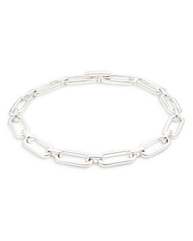 Ralph Lauren - Oval Link Flex Bracelet in Sterling Silver