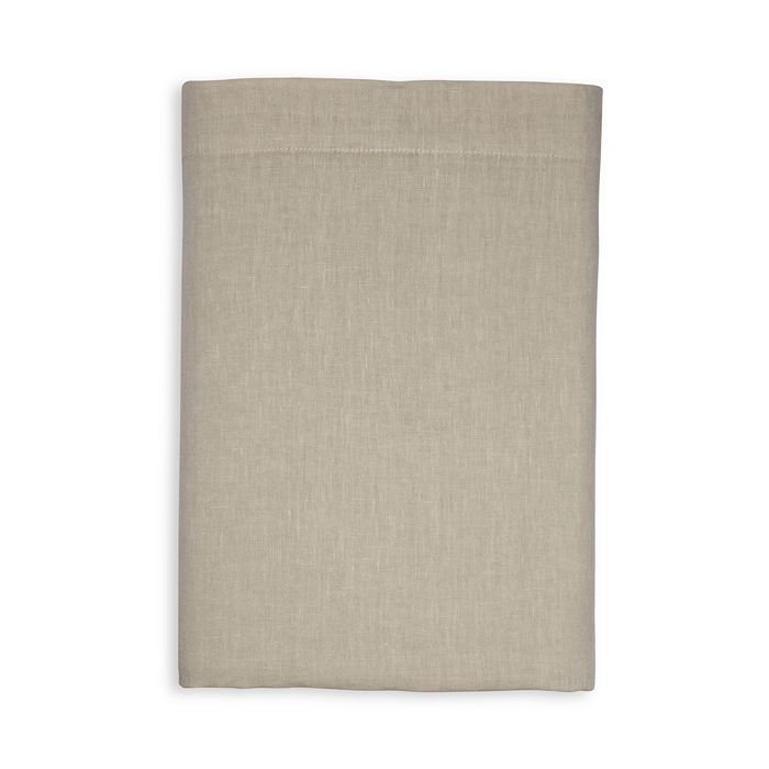 Shop Society Limonta Rem Linen Flat Sheet, King/queen In Mastice