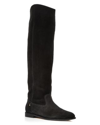 macy's black suede booties