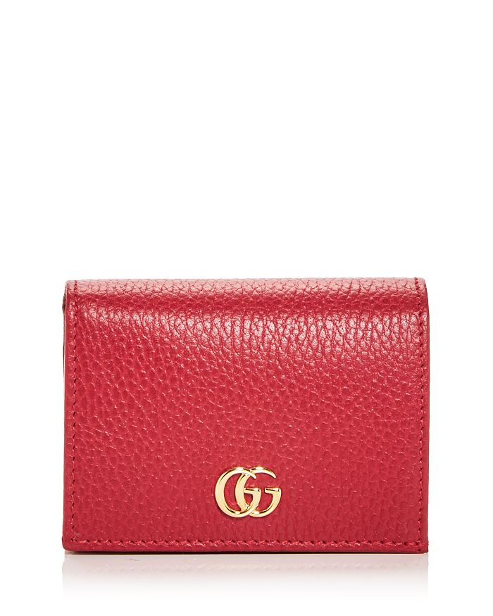 Gucci Leather Card Case Wallet | Bloomingdale's