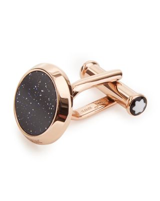 Meisterst&amp;uuml;ck Goldstone Round Cufflinks