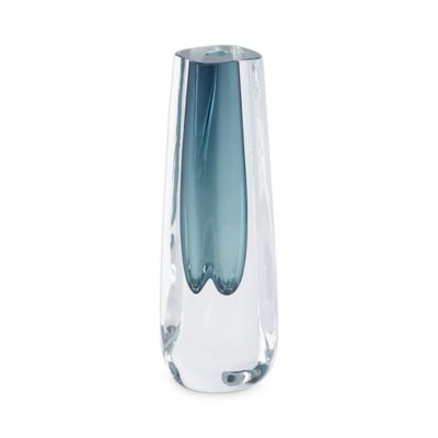 Global Views - Square Cut Glass Vase