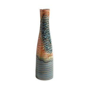 GLOBAL VIEWS WATERcolour RINGED VASE,110707