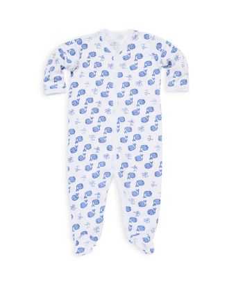 Roller Rabbit Unisex Moby Whale Print Footie Pajamas - Baby ...