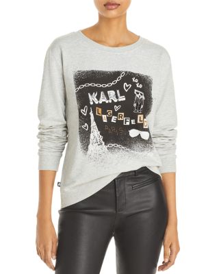 karl lagerfeld paris sweatshirt