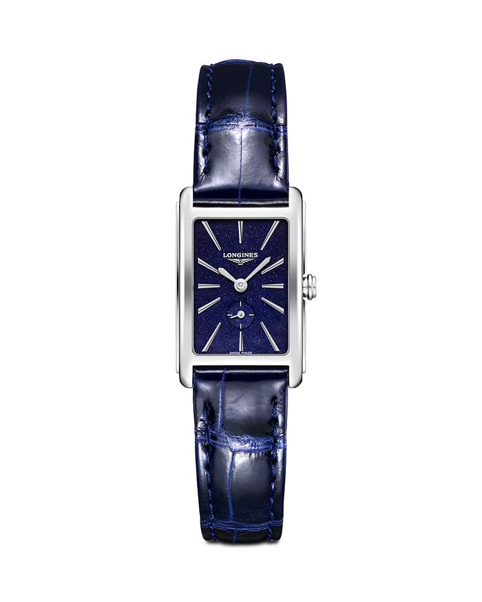 Longines Dolce Vita Watch, 23mm X 37mm In Blue