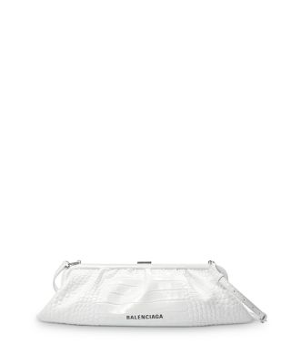 Balenciaga Cloud XL Leather Clutch | Bloomingdale's