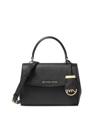 Ava leather mini bag Michael Kors Black in Leather - 27823708