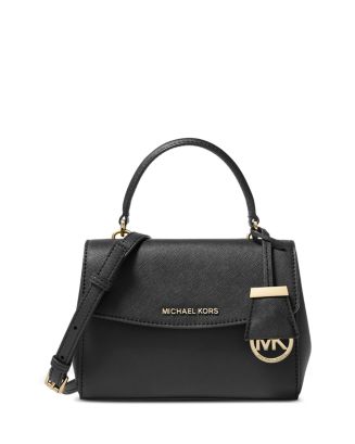 Michael Kors - Authenticated Ava Handbag - Leather Black Plain for Women, Very Good Condition
