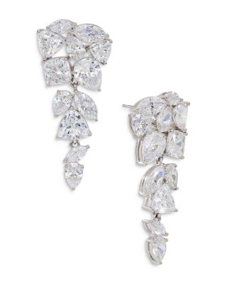 nadri cluster earrings