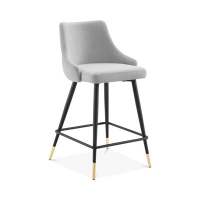 Adorn Performance Velvet Counter Stool
