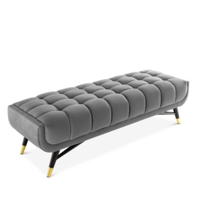 Adept 60" Performance Velvet Bench
