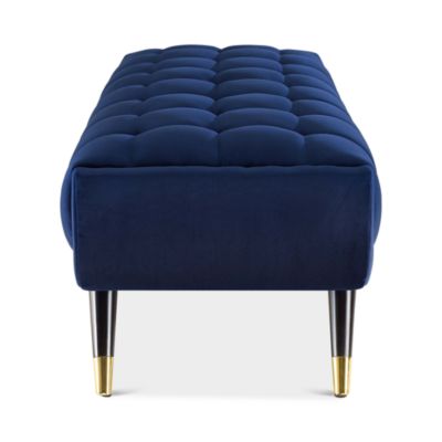 Adept 60" Performance Velvet Bench