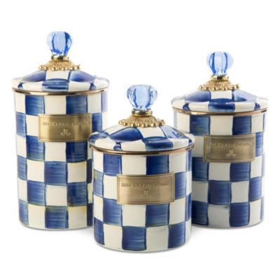 Royal Check Canister - Large