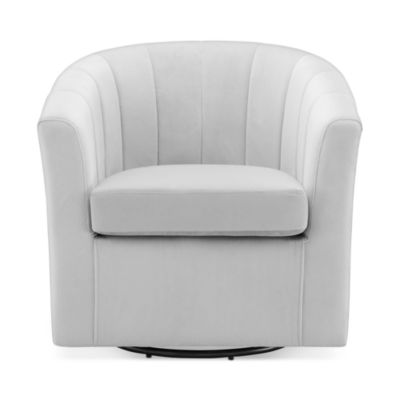 Prospect Performance Velvet Swivel Armchair