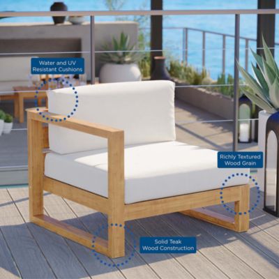 Upland Outdoor Patio Arm Chair
