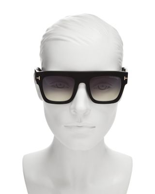 Renee Flat Top Sunglasses, 52mm
