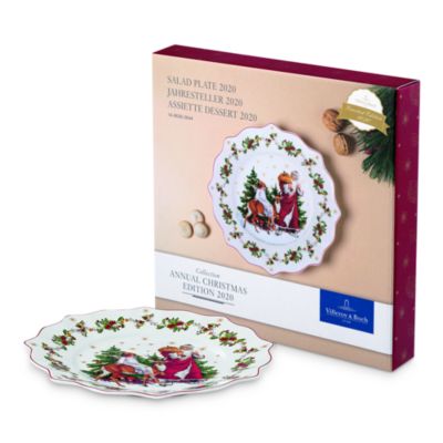 Villeroy Boch Annual Christmas Edition Salad Plate 2020