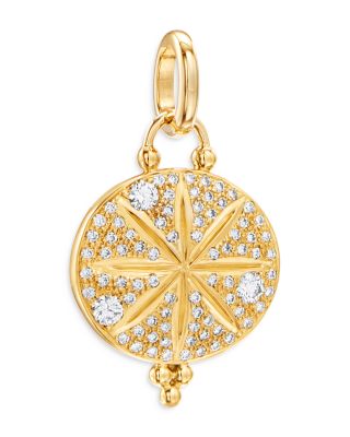 Temple St. Clair 18K Yellow Gold Celestial Diamond Sorcerer Pendant