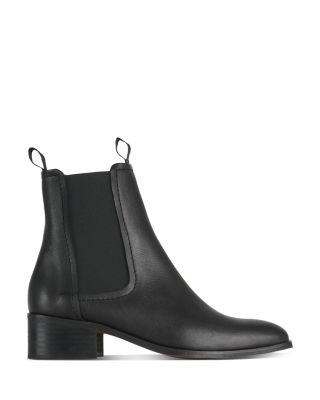 whistles black ankle boots