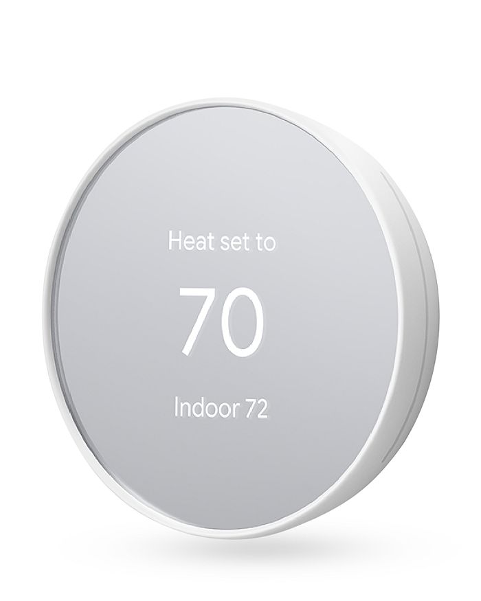 Google Nest Thermostat In White
