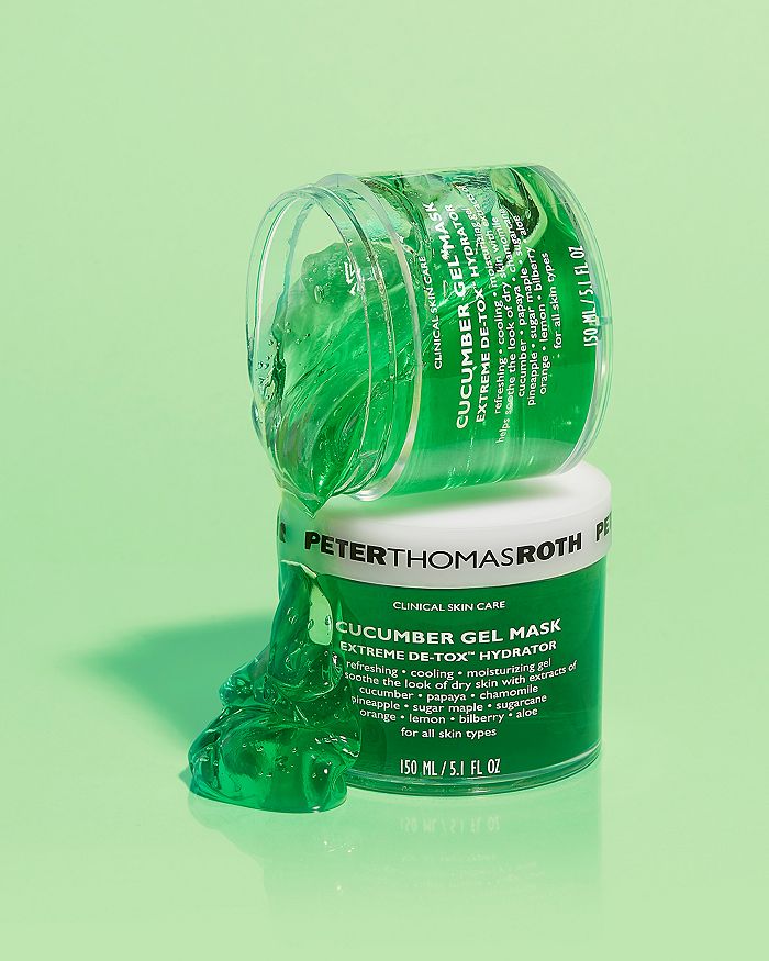 Shop Peter Thomas Roth Cucumber Gel Mask Extreme De-tox Hydrator 5.1 Oz.