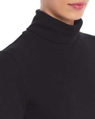 Ribbed Turtleneck Top