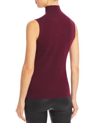 Sleeveless 100% Cashmere Sweater - Exclusive