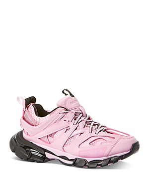 Balenciaga Women's Track Low Top Sneakers In Rose/black