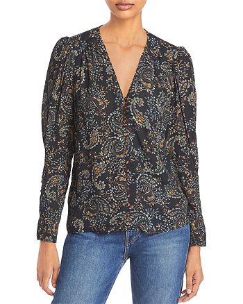 Nicholas - Annika Paisley Blouse