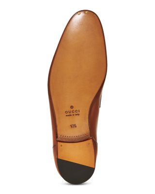 ローファー・オックスフォード JORDAAN LEATHER LOAFERS Gucci Jordaan Leather Loafers | Saks Fifth Avenue