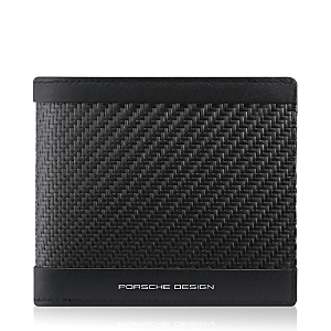 Porsche Design Bric's  Carbon Billfold 10 In Black