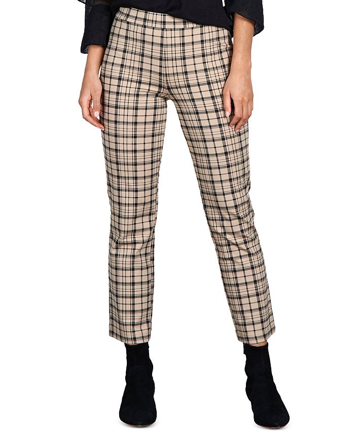 Sanctuary Carnaby Houndstooth Cropped Pants In Glenwood