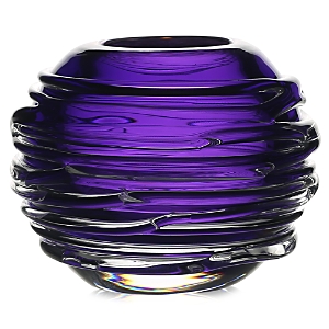 William Yeoward Crystal Miranda Globe Vase 3 In Amethyst