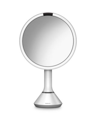 8" Sensor Makeup Mirror, 5x Magnification & Adjustable Brightness